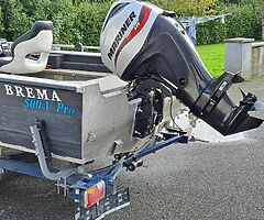 2021 Aluminium Boat Brema Pro500V 60HP Mariner Pro 500 V - Image 6/10