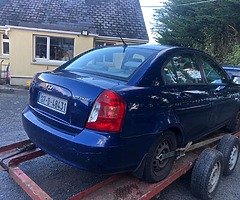 Hyundai accent BREAKING