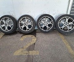 17inch genuine Ford Snowflake Alloys ST-LINE 215x50x17 5x108