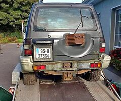 Mitsubishi pajero mk2 parts 2.5’