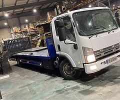 Isuzu 7.5T recovery or plant lorry ￼