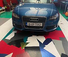 Audi a4 b8 2.0 desel nct and tax