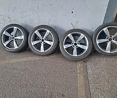 18inch TTRS Alloys 5x112 Vw Audi Swap