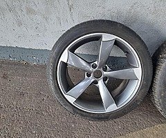 18inch TTRS Alloys 5x112 Vw Audi Swap