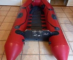 Inflatable  boat  and electric  engine