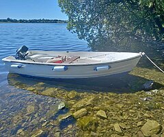 12 ft fiberglass  boat  BONWITCO and trailer - Image 7/7