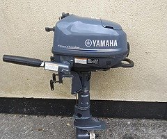 For  sale  4-stroke  outboard  Yamaha-4