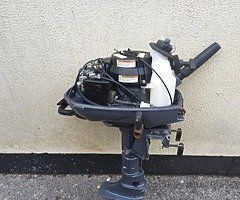 For  sale  4-stroke  outboard  Yamaha-4