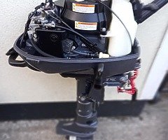 4-stroke  outboard  Yamaha-5 hp