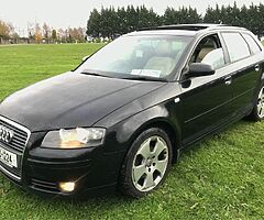 audi a3 sportback 140bhp 2.0tdi 6 speed manual