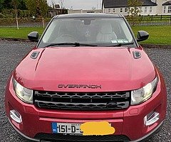 One of a kind range rover evoque with OVERFINCH kit