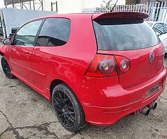 2007 VOLKSWAGEN GOLF GT 2.0TDI MANUAL FOR BREAKING ONLY