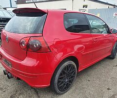 2007 VOLKSWAGEN GOLF GT 2.0TDI MANUAL FOR BREAKING ONLY