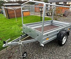 Galvanised factory built trailer