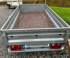 Galvanised factory built trailer