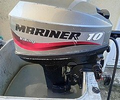 2-stroke  outboard  Mariner Viking-10 hp - Image 9/10