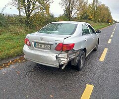 2007 TOYOTA COROLLA VVTI FOR EXPORT. - Image 9/9