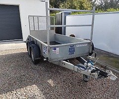 Ifor Williams 8X4 twin axle trailer