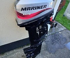 2-stroke  outboard  Mariner Viking-10 hp