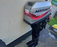 2-stroke  outboard  Mariner Viking-10 hp