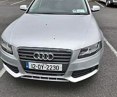 Audi A4 Quatro 2012 2 litre Diesel