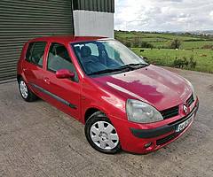 2004 RENAULT CLIO * NCT 25/02/2020 * TAXED 07/19 - Image 1/8