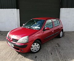 2004 RENAULT CLIO * NCT 25/02/2020 * TAXED 07/19