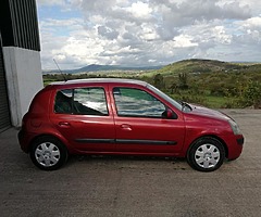 2004 RENAULT CLIO * NCT 25/02/2020 * TAXED 07/19 - Image 6/8