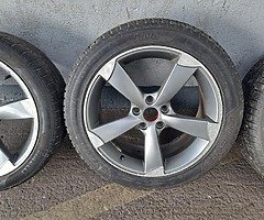 18inch TTRS Alloys 5x112 fitment Audi vw etc