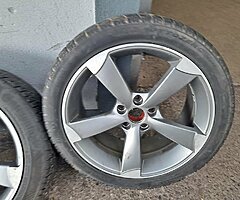 18inch TTRS Alloys 5x112 fitment Audi vw etc - Image 6/6