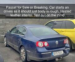 B6 passat for breaking or sell as full car