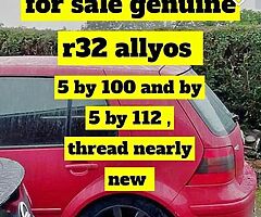 Genuine r32 alloys