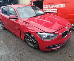 2013 BMW 1 SERIES 2.0 DIESEL MANUAL FOR BREAKING ONLY!