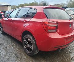 2013 BMW 1 SERIES 2.0 DIESEL MANUAL FOR BREAKING ONLY! - Image 4/6