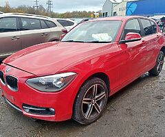 2013 BMW 1 SERIES 2.0 DIESEL MANUAL FOR BREAKING ONLY! - Image 6/6