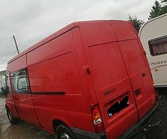 Ford transit crew cab 7 seater on the tax book