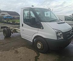 2012 Ford transit cab chassis