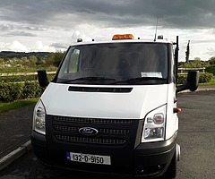 2013 transit crew cab tipper