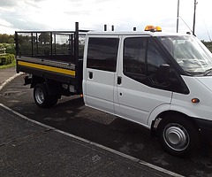 2013 transit crew cab tipper - Image 4/9