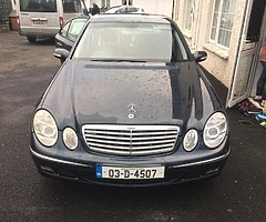 Clean car Mercedes E Kompressor 1,8 petrol drive good Baterry new good tyres NCT expire this months