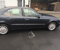 Clean car Mercedes E Kompressor 1,8 petrol drive good Baterry new good tyres NCT expire this months