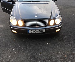 Clean car Mercedes E Kompressor 1,8 petrol drive good Baterry new good tyres NCT expire this months - Image 6/6