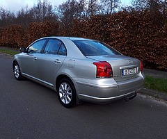 05 Toyota Avensis 1.8 Petrol. HIGH SPEC. NCT and Tax'd. Alloys. Price 1150 Euros - Image 5/9