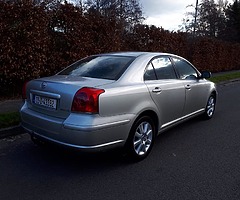 05 Toyota Avensis 1.8 Petrol. HIGH SPEC. NCT and Tax'd. Alloys. Price 1150 Euros - Image 6/9