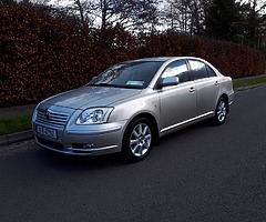 05 Toyota Avensis 1.8 Petrol. HIGH SPEC. NCT and Tax'd. Alloys. Price 1150 Euros - Image 7/9