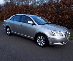 05 Toyota Avensis 1.8 Petrol. HIGH SPEC. NCT and Tax'd. Alloys. Price 1150 Euros - Image 9/9