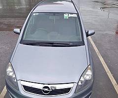 Opel zafira 2007 1.6 petrol