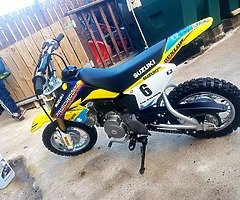 2014 Suzuki Drz 70 motocross mx bike