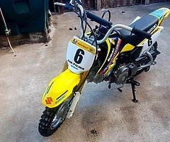 2014 Suzuki Drz 70 motocross mx bike