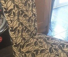 Table 6 chairs in good condition they were got out of Harvey furniture shop (need gone ASAP)